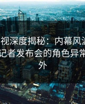 柚子影视深度揭秘：内幕风波背后，网红在记者发布会的角色异常令人意外